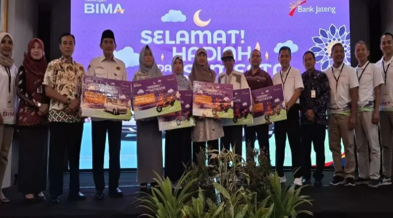 Merayakan Nasabah Setia: Bank Jateng Slawi Serahkan Hadiah Undian Tabungan Bima Periode II