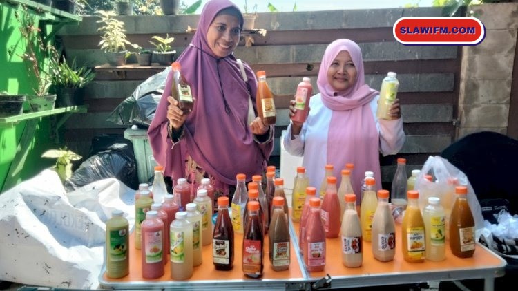 Jamu dan Jus Buah Buatan Warga Tegal Ramaikan Acara KADIN