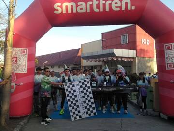 RS Harapan Sehat Slawi Gelar Mlayu Minggu Esuk Bareng Komunitas Runner
